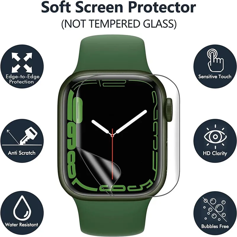 3PCS Hydrogel Film for Apple W - Hydrogel Screen Protector บทวิจารณ์และราคา