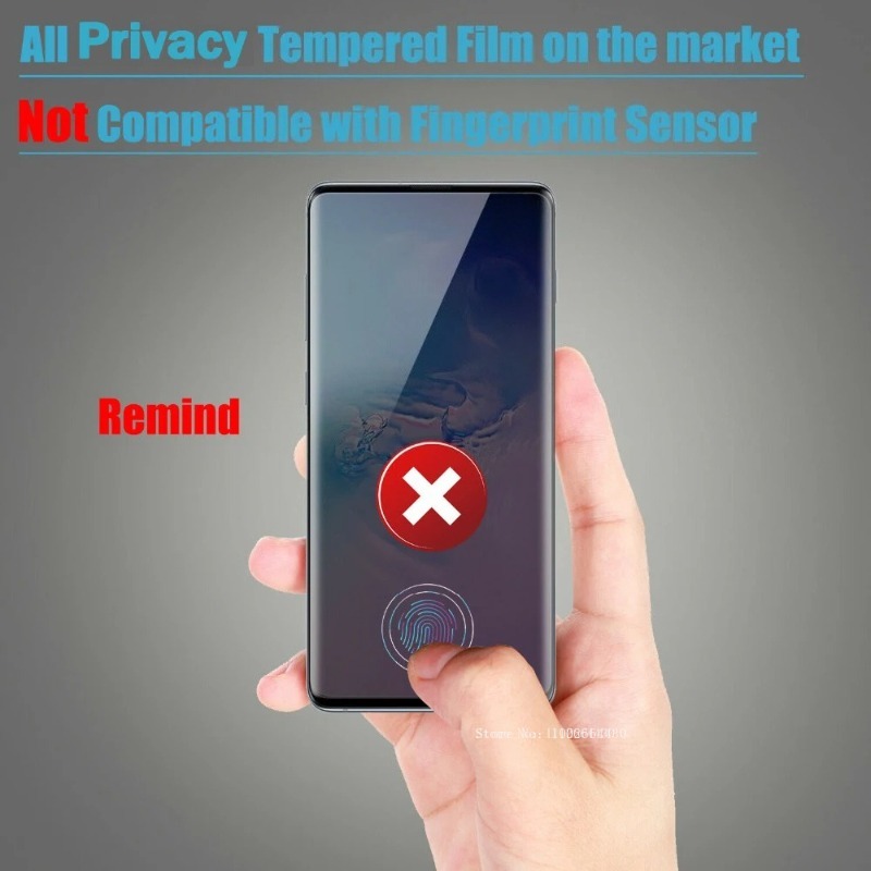 2PCS Privacy Anti Spy Peeping  - Curved Edge Screen บทวิจารณ์และราคา