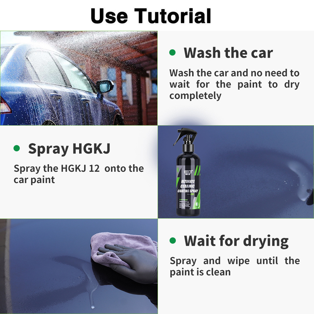 Ceramic Coating For Auto Paint - Oleophobic Coating Spray บทวิจารณ์และราคา