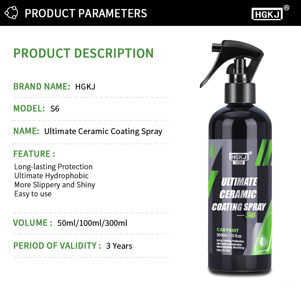 Ceramic Coating For Auto Paint - Oleophobic Coating Spray บทวิจารณ์และราคา