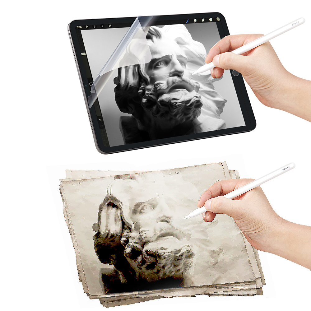 2pcs Paper feel Film PET Anti  - Matte Anti Glare Screen บทวิจารณ์และราคา
