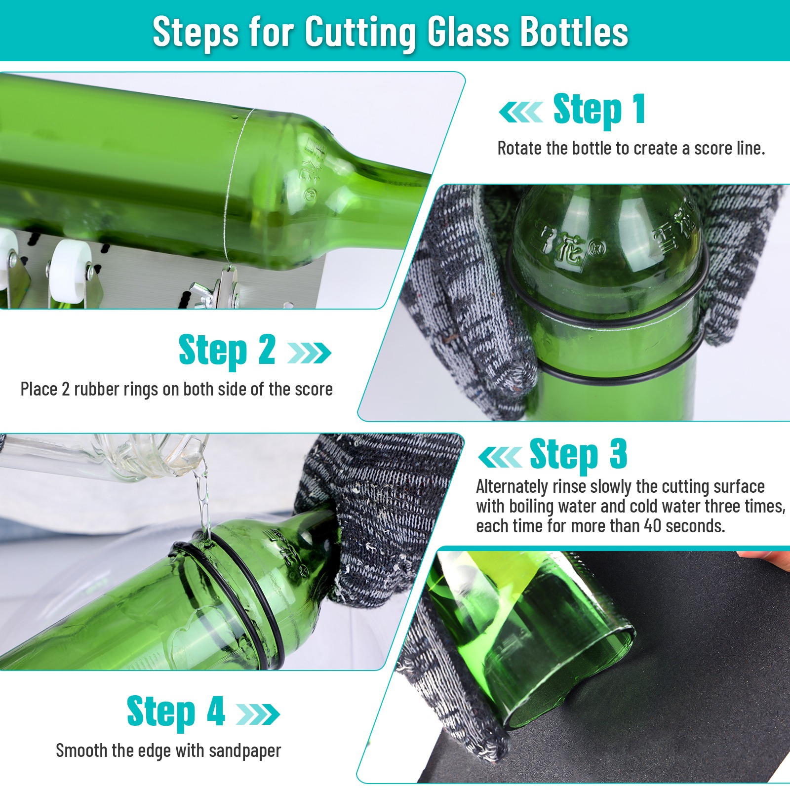 DIY Glass Bottle Cutter Adjust - Screen Protector Cutter บทวิจารณ์และราคา