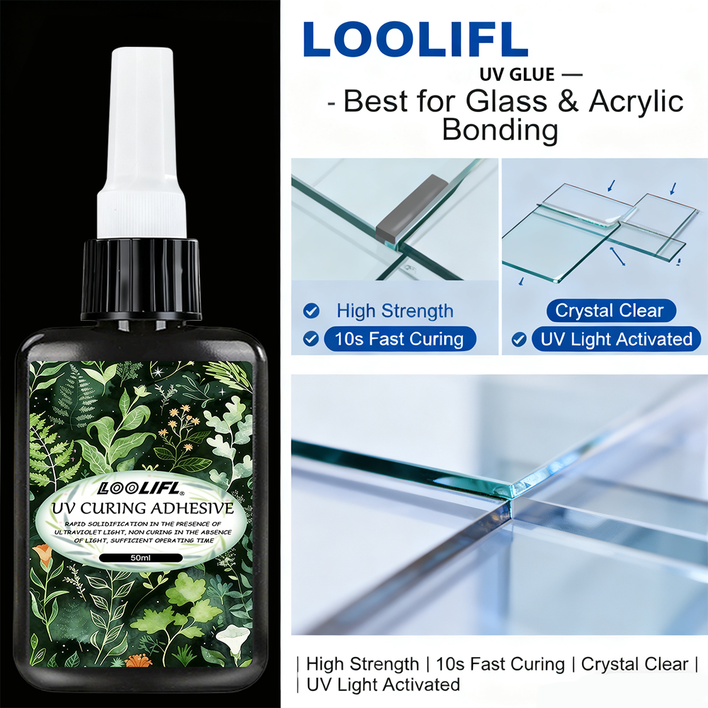 LOOLIFL UV Glue Kit 3 Bottles  - Liquid Uv Glue Kit บทวิจารณ์และราคา
